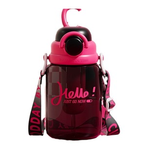 Plastic Water Bottle 1000Ml Bpa Free Portable For School And Sports Use - Product Image 5