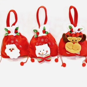 Sacchetti Regalo Natalizi Ecologici con Simpatico Personaggio Pupazzo <span class=keywords><strong>di</strong></span> Neve Decorazione Festiva per <span class=keywords><strong>la</strong></span> <span class=keywords><strong>Vigilia</strong></span> <span class=keywords><strong>di</strong></span> <span class=keywords><strong>Natale</strong></span> Sacchetti con Coulisse per Caramelle - Product Image 1