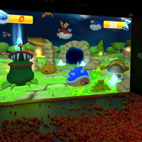 Projecteur interactif Chariot Tech Jeux muraux Système de projection interactif Terrains de jeu intérieurs