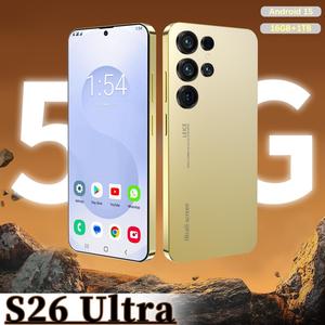 Teléfono Móvil S26 <span class=keywords><strong>Ultra</strong></span> de Alta Gama con Configuración Superior de 16GB+1TB |   Costo Más Accesible |   Pantalla <span class=keywords><strong>Ultra</strong></span> <span class=keywords><strong>HD</strong></span> de 108MP y Vista Panorámica - Product Image 1