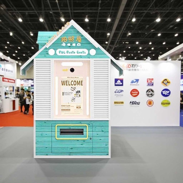 Korean 3D Photobooth for Public Use Photobooth on Sale Compatible Self Service Payment Kiosk Photo Booth Wedding