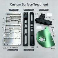 Kit de châssis de robot industriel humanoïde, pièces de bras de robot, usinage CNC 5 axes, électroérosion à fil, acier inoxydable, aluminium