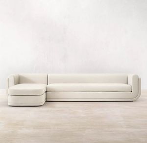 Juego de Sofás de Lino de Lujo Moderno y de Alta Calidad, Muebles para el Hogar, Sofá Seccional para Sala de Estar - Product Image 6