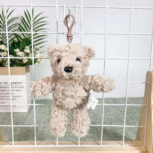 18cm Tişörtler Peluş Oyuncak Ayılar Anahtarlık Kolye Çanta Süsleri Küçük Hediyeler Hediyelik Eşyalar ve Özelleştirilebilir LOGOLAR - Product Image 4