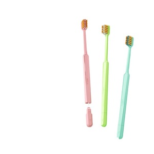 Cepillo de Dientes Ortodóntico Jacquard, Cepillo de Dientes en Forma de U para Aparatos Ortodónticos, Adecuado para Limpiar Entre los Dientes, Cepillo de Dientes 2 en 1 con Cerdas Suaves - Product Image 5