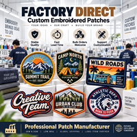 Écussons brodés personnalisés avec logo, thermocollants ou à coudre, avec support auto-agrippant, pour vestes, chapeaux, sacs, équipes, marques, événements, cadeaux