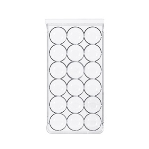 Hot sell Drawer Type Egg Container Egg Holder for Refrigerator 18 Egg Tray