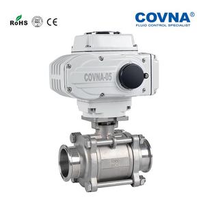 Van Truyền Động COVNA, Van Bi 3 Chân Bằng Thép Không Gỉ Được Kích Hoạt Để Kiểm Soát Dòng Nước Sữa - Product Image 2