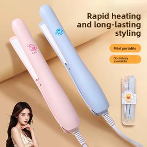 เครื่องหนีบผมไฟฟ้าขนาดเล็กพกพาได้, เครื่องหนีบผมไฟฟ้าสไตล์การ์ตูนสำหรับใช้ในบ้าน - Product Image 1