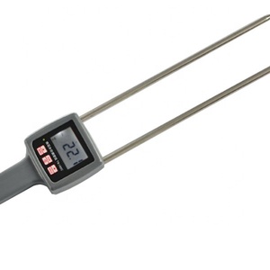 ZT ZT-1117B Humidimètre numérique portable pour coton, affichage LCD rétroéclairé, matériau plastique, précision de 0,5 %, plage de mesure 5 % - 40 %, garantie 6 mois - Product Image 1