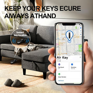 Новый стиль 2025: Ультратонкий чехол-ключница для автомобильных ключей с трекером, умный органайзер для ключей, металлический держатель для ключей на заказ - Product Image 2
