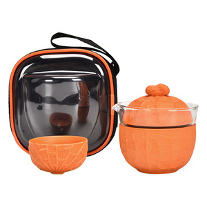 Juego de Té de Cerámica Portátil para Viaje, con Diseño de Cacahuetes, Ideal para Regalo, con Impresión de Logotipo Personalizado - Product Image 5