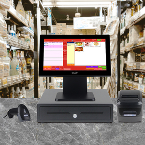 Nhà Hàng tiền mặt đăng ký POS thiết bị đầu cuối hệ thống đầy đủ ODM tất cả trong một màn hình cảm ứng POS Hệ thống thanh toán - Product Image 1