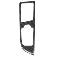 Pour Genesis G70 IK 2017-2025, véritable fibre de carbone sèche, console, levier de vitesses, bouton de transmission, garniture de couverture, accessoires intérieurs