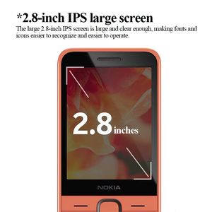 Originale Noki-un 220 4G Feature Phone 2.8 pollici Bluetooth Radio FM 1450mAh Bettery Dual SIM pulsante di telefonia Mobile tipo-C porta - Product Image 4