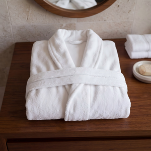 Peignoir <span class=keywords><strong>de</strong></span> <span class=keywords><strong>luxe</strong></span> pour femmes, doux et confortable, exquis, idéal pour les chambres d'hôtel et l'usage quotidien - Product Image 2