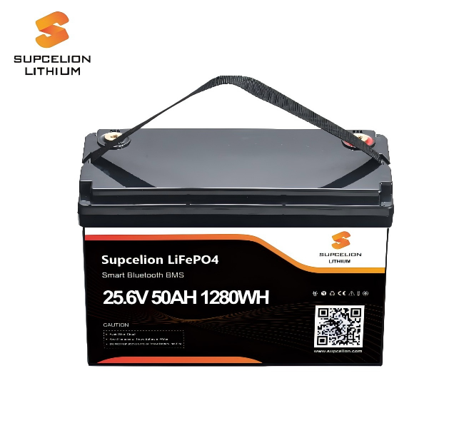 Wholesale 25.6V 50Ah OEM/ODM LiFePO4 Lithium Ion Battery Pack IP65 Protection 5-Year Warranty Fast Shipping Worldwide