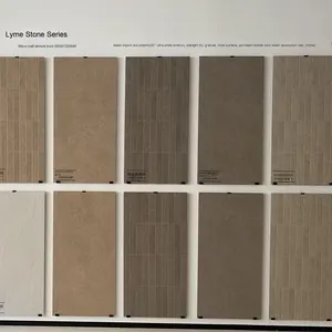 Fábrica al por mayor de piedra caliza azulejos 600X1200 ligeramente importante sala de estar baño pared larga Guangdong azulejos para uso doméstico - Product Image 5