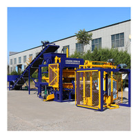 Máquina para Fabricar Bloques de Pavimento QT4-15S con Caja de Cambios Controlada por PLC y Presión Hidráulica para Plantas de Concreto de Escala Media, Certificación CE/ISO