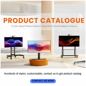 Chiều cao có thể điều chỉnh cán <span class=keywords><strong>TV</strong></span> đứng <span class=keywords><strong>TV</strong></span> di động giỏ hàng cho 32-70 inch TVS - Product Image 6