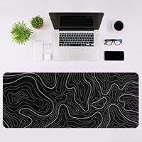 Accessoires informatiques, grand tapis de bureau pour ordinateur portable personnalisé, tapis de souris, impression OEM, design de jeu pour le bureau