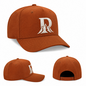 Gorras de Béisbol Personalizadas al por Mayor, Gorras Unisex de 5 Paneles de Algodón, Gorras Snapback de Dos Tonos con Logotipo Bordado Personalizado, Gorras Trucker - Product Image 2