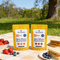 Voedselveilige staande pouch met ritssluiting, herbruikbare verpakking voor snacks, noten en gedroogd fruit