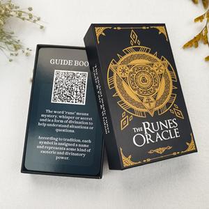 Cartes <span class=keywords><strong>Oracle</strong></span> <span class=keywords><strong>Runes</strong></span> Tarot, Édition Bicolore 48 Cartes - Product Image 4