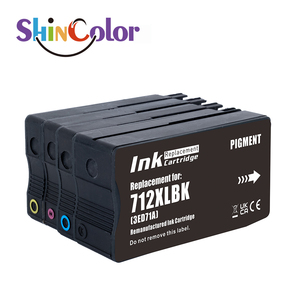 ShinColor 712 <span class=keywords><strong>Xl</strong></span> 712xl 3ed71a 3ed67a <span class=keywords><strong>Cartouche</strong></span> d'encre à jet d'encre remanufacturée pour Hp712 pour imprimante <span class=keywords><strong>Hp</strong></span> Designjet T210 T230 T250 T650 - Product Image 2