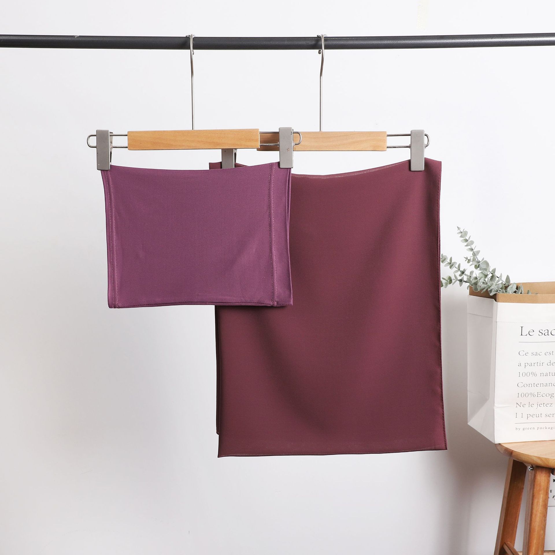 สีม่วงองุ่น (70*175ซม.)