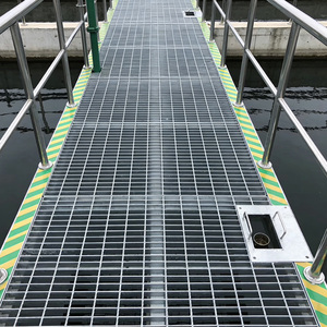 耐腐食性・耐火性・溶融亜鉛メッキ鋼製グレーチング（屋外産業用歩廊床用） - Product Image 3