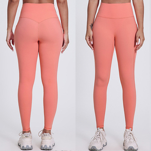 Super <strong>Soft</strong> <strong>Cloud</strong> Naked-feel High Waist <strong>Leggings</strong> with Side Pockets Athletic Yoga Pants Women Butt Lifting Gym Fitness <strong>Leggings</strong> - Product Image 4