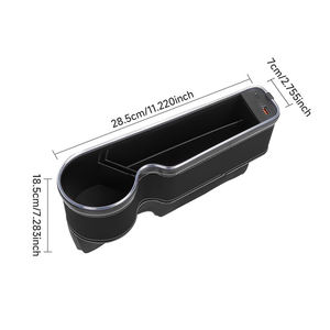 กล่องเก็บของใต้เบาะรถยนต์ใหม่ RGB พร้อม USB ชาร์จได้อย่างรวดเร็วกล่องเก็บของแซนวิชรุ่นสากล - Product Image 6