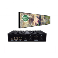 Reproductor de señalización Digital Ultra-HD 8K, caja controladora de procesador de pared de vídeo con diseño de pantalla, edición y software de gestión de contenido