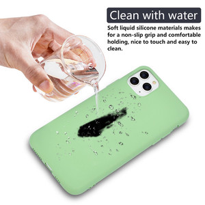 Meilleur vendeur étui en caoutchouc de silicone liquide souple Protection antichoc étui de téléphone logo personnalisé étuis de téléphone pour <span class=keywords><strong>iPhone</strong></span> 17 16 15 - Product Image 5