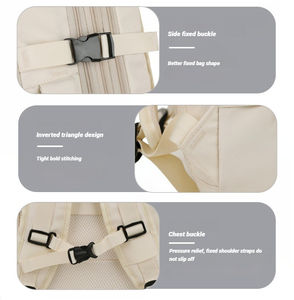 बड़ी क्षमता पुरुष कंप्यूटर बैकपैक क्लासी ट्रैवल बैकपैक फैशनेबल बैकपैक - Product Image 5