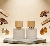 Vente en gros de flacons de parfum en verre transparent personnalisés, vides, 30 ml, 50 ml, 100 ml, avec vaporisateur et boîte d'emballage