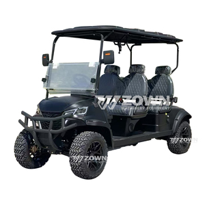 Carrito de Golf Eléctrico ZOWN de 5-6 Plazas, Peso en Vacío de 400-500 kg, Velocidad Máxima de 30-50 km/h, Vehículo Utilitario - Product Image 2