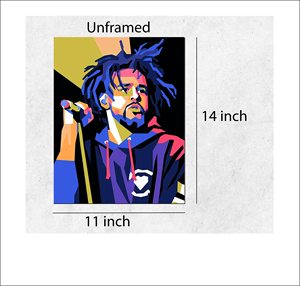 Peinture sur toile personnalisable 280G Décoration intérieure Musique rock Star du rap Groupe de rappeurs Star Hip Hop Affiches murales - Product Image 3