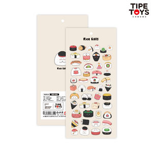 Dessin animé paillettes <span class=keywords><strong>Sushi</strong></span> autocollants personnalisé étanche vinyle mignon baiser coupe autocollants pour bouteille décoratif Journal autocollant Scrapbooking - Product Image 6
