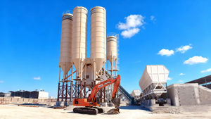 Горячая распродажа, Заводская Прямая поставка HZS180 сборный промышленный Бетоносмесительный завод 180 м3/ч для продажи - Product Image 5