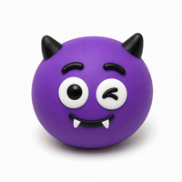 Jouet anti-stress Halloween Squelette Diable à visages changeants, avec fonction musicale et à pincer