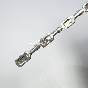 2.8 4.8 6.3mm in ottone giuntura Faston filo connettore elettrico terminali a crimpare a testa rapida 250 serie 730680-3 categoria di prodotto - Product Image 3