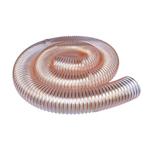 Super Flexible Petit Pliage Transparent Résistant À La Chaleur PU Helix Conduit <span class=keywords><strong>Tuyau</strong></span> pour <span class=keywords><strong>Copeaux</strong></span> De Bois et La Poussière - Product Image 6