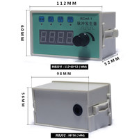 Contrôleur de générateur d'impulsions pour moteur pas à pas et servo-moteur CS-10, vitesse réglable, marche avant/arrière, contrôle du signal PWM à longueur fixe