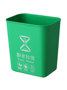 Sistema de Contenedores de <span class=keywords><strong>Basura</strong></span> Rectangulares y Cuadrados de Plástico para Cocina Comercial, Bote de <span class=keywords><strong>Basura</strong></span> Ignífugo de <span class=keywords><strong>8</strong></span> <span class=keywords><strong>Litros</strong></span> sin Tapa para Autos - Product Image 4