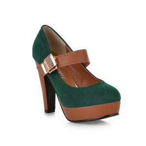 Zapatos de tacón alto a la moda para mujer, sandalias elegantes y casuales con plataforma para primavera y verano, plantillas de EVA, tacones gruesos - Product Image 4