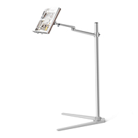 Support de livre en aluminium à réglage de hauteur pour ordinateur portable, tablette, de lecture