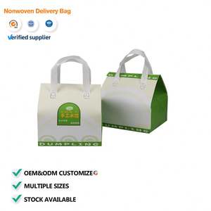 Bolsa Térmica Desechable Personalizable para Entrega de Alimentos, con Forro de Papel de Aluminio, para Llevar Café, Pasteles, Pan y Comida para Llevar - Product Image 1