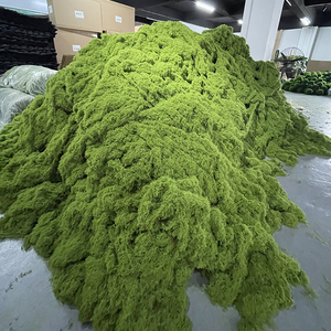 Vente en Gros Usine Tissu <span class=keywords><strong>Mousse</strong></span> Artificielle Cheveux Blancs, Gazon Filamenteux, <span class=keywords><strong>Fleurs</strong></span> & Plantes Décoratives Ne Perdent Pas Leurs Poils et Ne Se Fanent Pas - Product Image 1